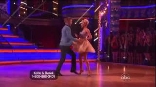 Kellie Pickler and Derek Hough  Jive  Week 3 [upl. by Anirret]