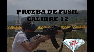 Fusil traumático calibre 12 [upl. by Viviyan]