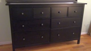 How to assemble an IKEA Dresser part 1 of 3 [upl. by Annayk]