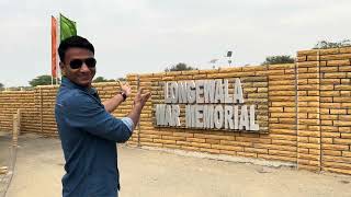 Longewala War Memorial  India Pakistan Boarder Jaisalmer  Sam Sand Dunes  Family Road Trip [upl. by Attekahs855]