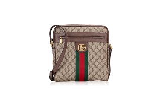 Gucci GG Supreme Web Ophidia Small Messenger Beige Brown [upl. by Kenta]