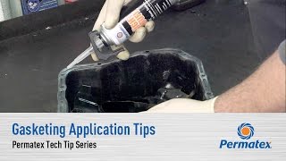 Gasketing Application Tips Permatex Tech Tip Series [upl. by Amsab]