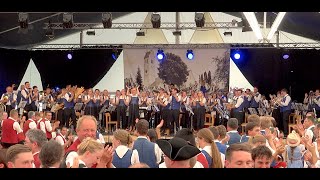 KMF2022 Hochdorf  MVHohentengen spielt quotBöhmischer Traum  Bozner Bergsteigermarschquot Stimmung pur [upl. by Zippora]