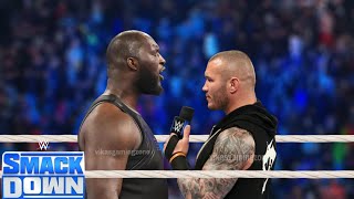 WWE December 62024  Omos Jordan Vs Randy Orton  SmackDown Live Full Match WWE 2K24 [upl. by Kerekes]