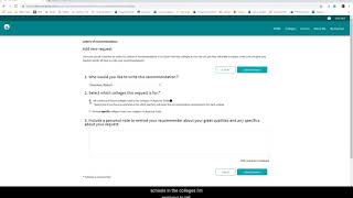 Naviance Tutorial Requesting Teacher Letter of Recommendation [upl. by Babara]