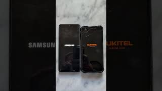 Galaxy A12 vs Oukitel WP5 boot test shorts youtube tech [upl. by Phyllys382]