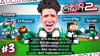 ASI NOS FUIMOS AL CIELO EN SQUID CRAFT GAMES 2  TheDonato AuronPlay ElRubius Spreen y Mas [upl. by Spevek]