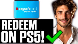 How To Redeem Paysafecard on PS5 2024 [upl. by Yellek]