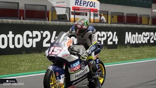 MotoGP 24  Darryn Binder  Moto2  Flag To Flag Race  Mugello Circuit  Gameplay [upl. by Turino]