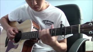 바이브 술이야 guitar cover [upl. by Leorsiy]