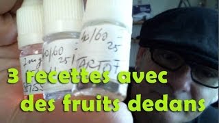 3 recettes avec des fruits dedans [upl. by Leverett292]