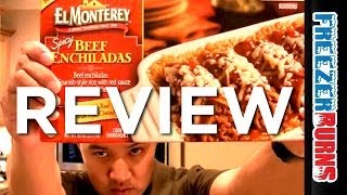 El Monterey Family Size Spicy Beef Enchiladas Video Review Freezerburns Ep109 [upl. by Yot]