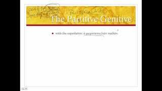 Partitive Genitive [upl. by Vinn]