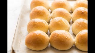 Moms Homemade Buns  SOFT and FLUFFY  The Recipe Rebel [upl. by Bohaty]