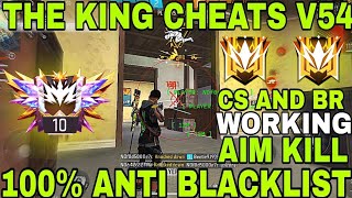 THE KING CHEATS V55  OB46 FF HACK 😱  FREE FIRE MOD MENU  THE KING CHEATS MOD MENU  FF HACK 🤯 [upl. by Attenor]