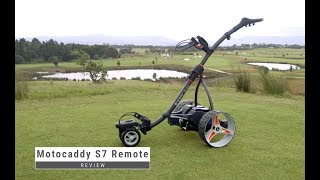 The Review Motocaddy S7 Remote [upl. by Essile352]