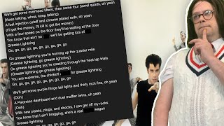 OMG DIRTY LYRICS TENOR REACTS TO GREASE  GREASE LIGHTING [upl. by Edrock776]