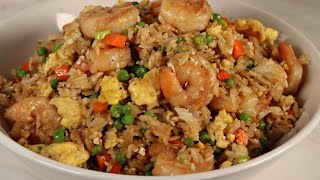 Better Than Take Out Shrimp Fried Rice How To Make Chinese Fried Rice [upl. by Lemuel667]