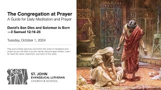 David’s Son Dies and Solomon Is Born—2 Samuel 121625 [upl. by Tegirb]