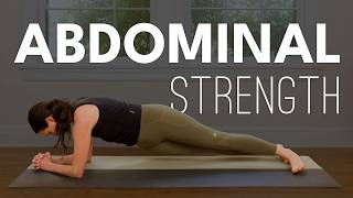 Yoga For Abdominal Strength [upl. by Yeloc]