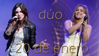 Amaia y Leire a dúo  20 de enero [upl. by Retsbew]