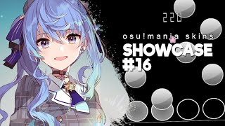 osu mania Anime Skins 2  osumania skins showcase 16 [upl. by Yelroc]