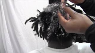 How To Undo Dreadlocks Organized Matted Tangled Hair [upl. by Fine495]