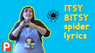 eensy weensy spider lyrics movement amp action songs for preschoolers amp kindergarten [upl. by Theodoric645]