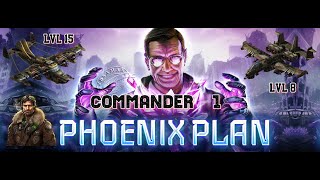 War Commander  Phoenix Plan  Commander 1 Albert Ross lvl 15 amp 6 War Hog lvl 8 Free repair [upl. by Noitna]