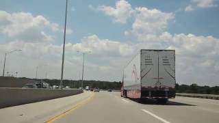 IL I94 EB and I294 SB from Green Oaks to Park Ridge Jul 2016 [upl. by Hands455]