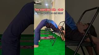 Shoulder opening exercise yoga trending yutubeshorts viralshort fitness exercise short [upl. by Cooper]