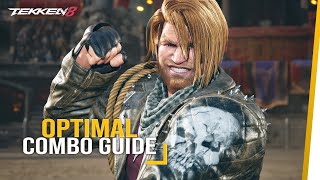 PAUL PHOENIX Optimal Combo Guide  TEKKEN 8 [upl. by Amikehs14]