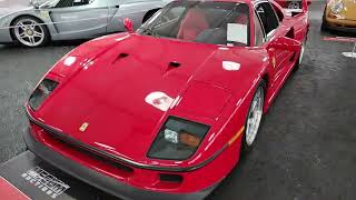 F60 amp F40 Enzo selling for 4510000 and the F40 sold for 3410000 in Mecum Kissimmee 2024 [upl. by Melony943]