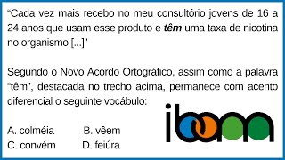 🔥 Português para Concurso Público  Questões de Português Básico  Banca IBAM [upl. by Aivila]