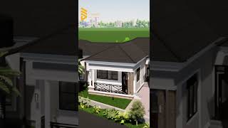 Simple Mediterranean House Design  4 Bedroom House tour  100X100 ft [upl. by Marleen861]