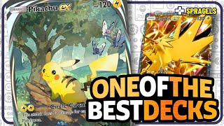 This Is Why Pikachu EX Zapdos EX Is A TOP META Deck  Pokemon TCG Pocket [upl. by Ardnasac42]