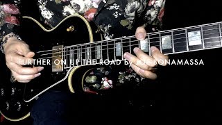 Joe Bonamassa  How to play Blues Licks from “Further on up the Road” Guitar Solo [upl. by Ynor975]