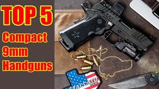 The 5 Most Accurate Compact 9mm Handguns You Need [upl. by Ermey]