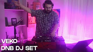 veko  DnB DJ set live from Limoges France [upl. by Harpp]