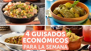 4 guisados económicos para la semana  Kiwilimón [upl. by Yajet]