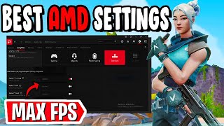 BEST AMD Radeon Settings 2024🔥  AMD Radeon Settings for GAMING✔️ [upl. by Enorel896]