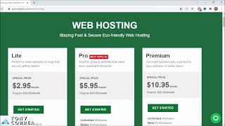 ✅Como Comprar Web Hosting en GreenGeeks  Tutorial Completo✅ [upl. by Nomaj]