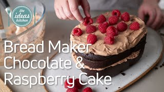 Bread Maker Chocolate amp Raspberry Cake Recipe [upl. by Elwyn840]