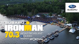 2019 Subaru IRONMAN 703  MontTremblant Quebec  Race Day [upl. by Assilak918]