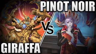 Super Wine Bros  Giraffa vs Pinot Noir  Cardfight Vanguard VPremium [upl. by Aidyl]