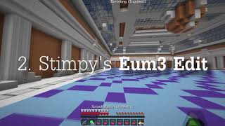 Top 5 Eum3 Edit Packs [upl. by Thurmond]