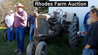 Results  Massey Harris Challenger amp 444 Tractors  Rhodes Farm Auction 11072020 [upl. by Axia]