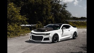 CHEVROLET CAMARO BAGGED  VELGEN WHEELS VF5 20quot [upl. by Albie252]