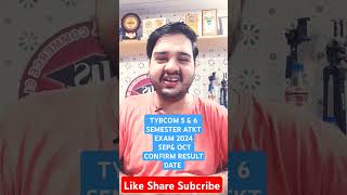 tybcom resultdate2024 atktexams mumbaicollege mumbaiuniversity jiteshsir viralvideo jscc [upl. by Euqinor]