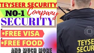 Details About TEYSEER SECURITY SERVICES Teyseer security guards services qatar uae ksa [upl. by Novehs]